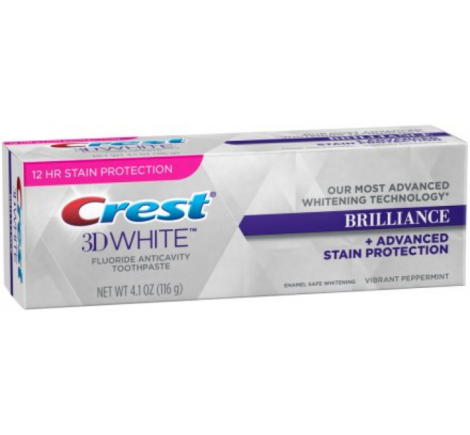 Crest 3D White Brilliance Vibrant Peppermint - Зубная паста